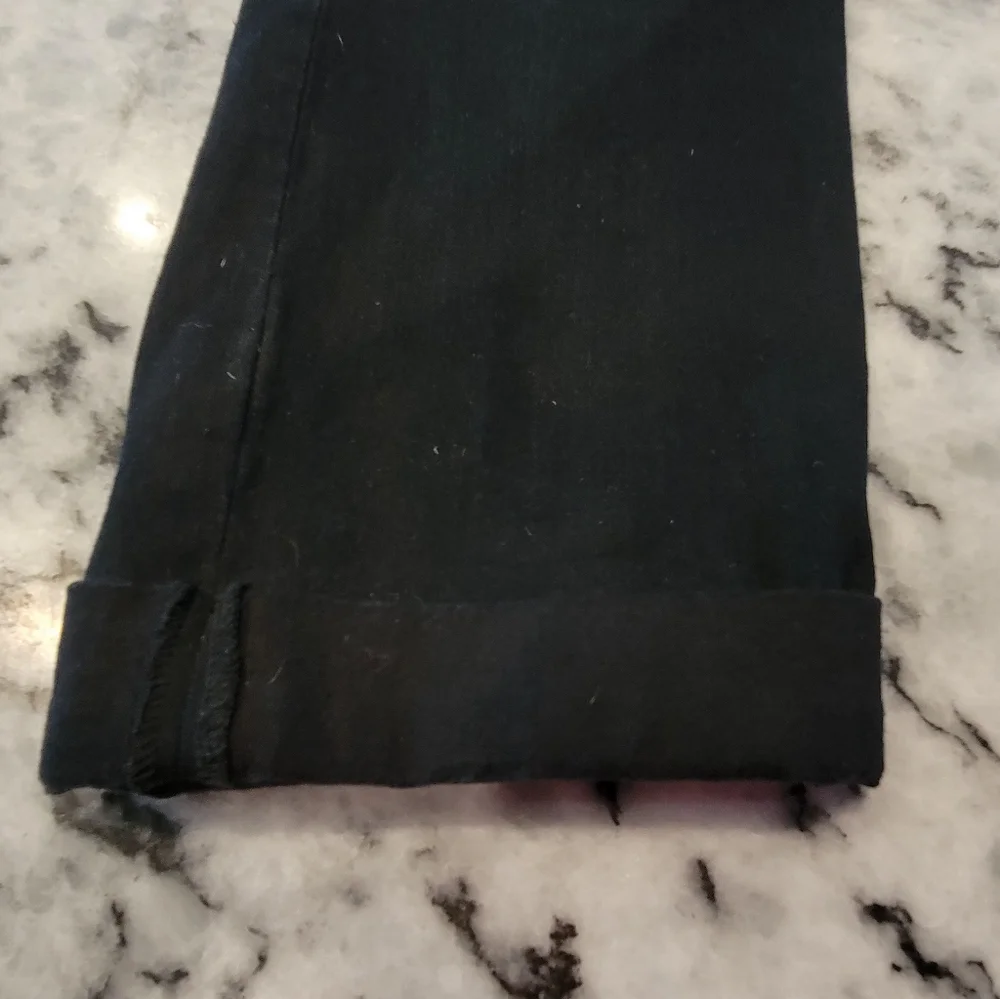 Black Distressed Pants - Picture 3 of 7